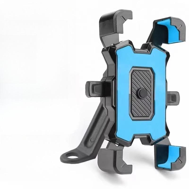 

motorcycle phone holder for 3.5-6.8 inch Phone,360°Rotatable Motorcycle Bicycle Phone Holder синій