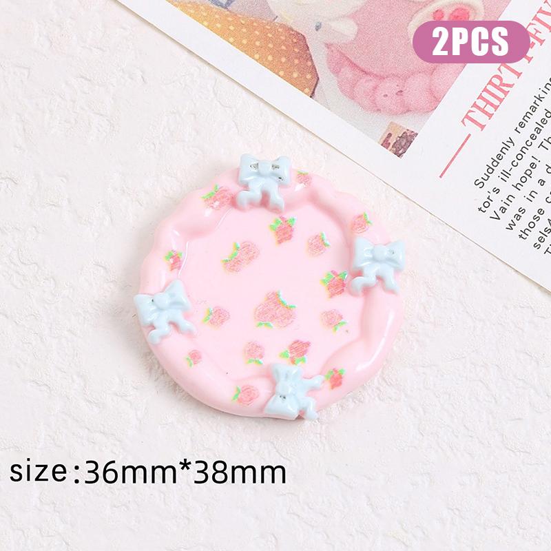 

Красочная круглая палитра для смолы, мини-портативная, для клея для ногтей, инструменты для смешивания, художественные принадлежности, цветная, для рисования, декоративная розовый