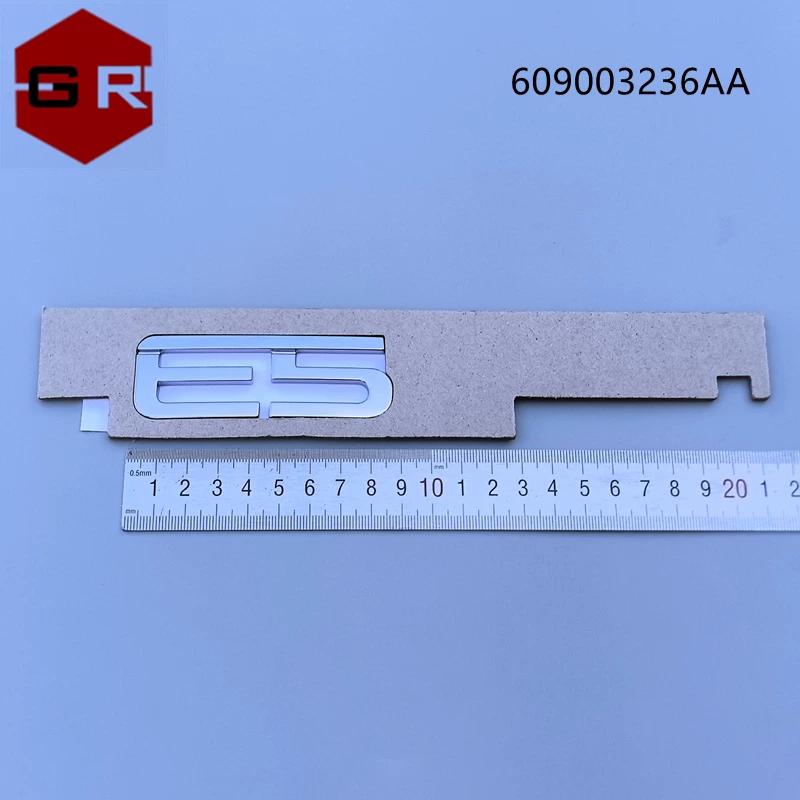 Rear E5 Letter Emblem Badge Silver Color Car Trunk Logo for Chery