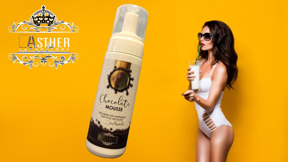 Asther Čokoládová Mousse Pěna Na Opalování 150ml