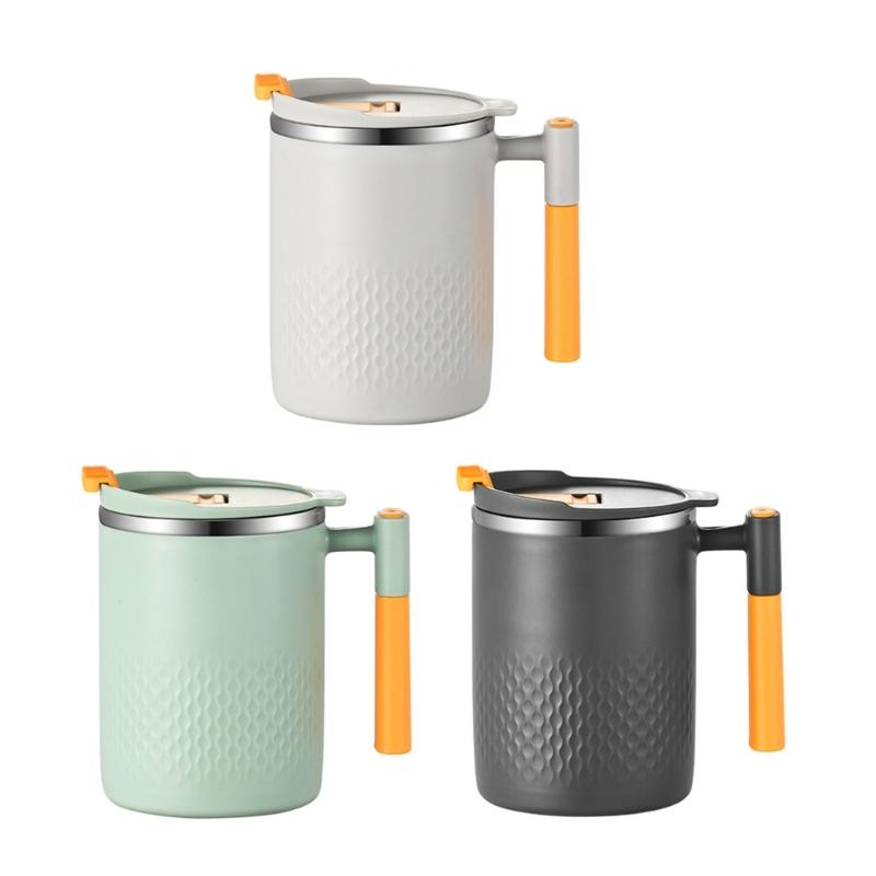 Convenient Insulated Drinkware Easy Carry Stainless Steel Mug for Hot Beverages Coffee Drinking Cup for Everyday Use