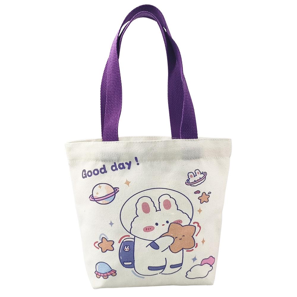 Custom Logo Canvas Cotton Tote Bag for Advertising