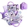 KRGNPLE Stationery Pencil and Suitcase with Character Popular Birthday or Holiday Gift Set Journal, Post-it Notes, Case, Design, (A)