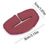 Universal Car Seat Belt Buckle Clip Cover Protector Leather Interior Button Case Anti-Scratch Cover Safety Belt Protective Cover