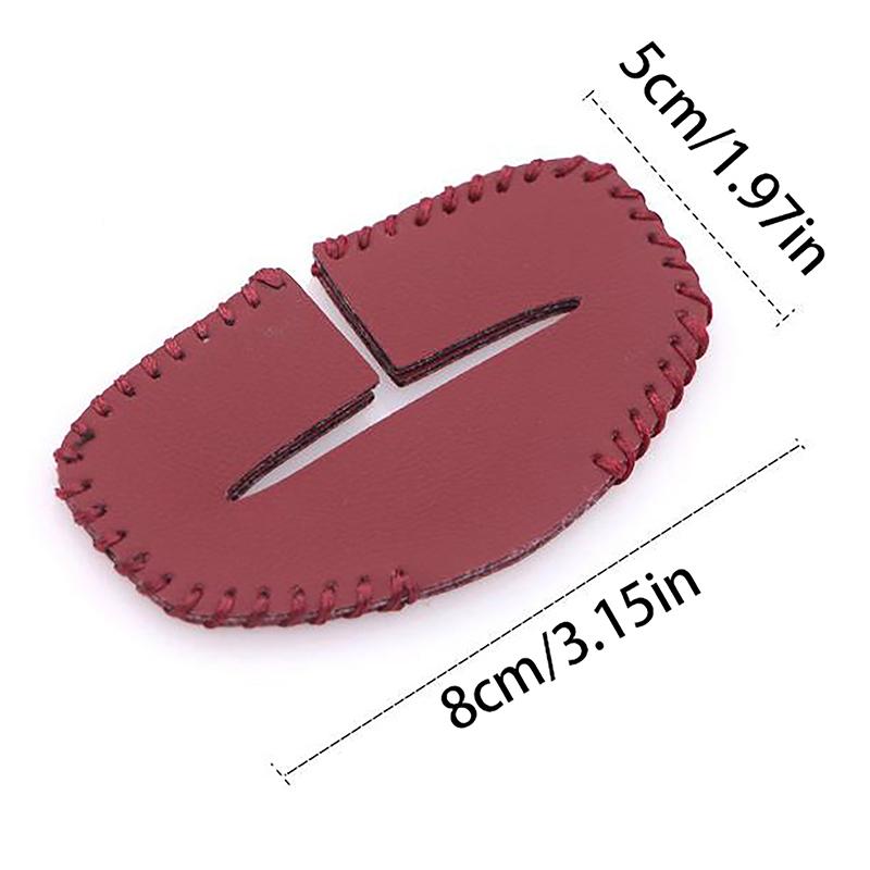 Universal Car Seat Belt Buckle Clip Cover Protector Leather Interior Button Case Anti-Scratch Cover Safety Belt Protective Cover