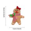 Gingerbread Man Ornament For Christmas Tree Gingerbread Figurine Ornament For Christmas Tree Hanging Decorations