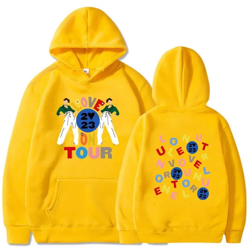 Harrys House Love On Tour Hoody Men/women Graphic Sweatshirt Vintage Prevalent Hoodie Creative Aesthetic Clothes