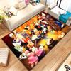 Cartoon Mickey Minnie Mouse Donald Duck Living Room Non-Slip Area Rug Soft Carpet for Bedroom Playroom Sofa,Home Decor Doormat