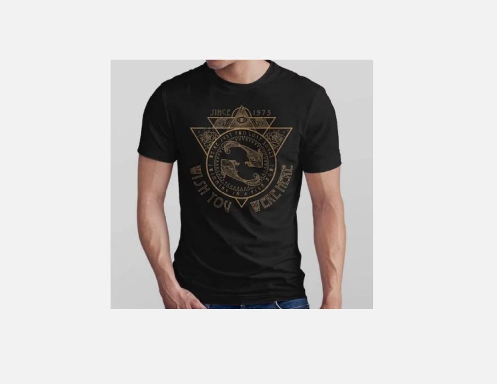 

Футболка Pink Floyd, Футболка Wish You Were Here, Футболка Pink Floyd, Футболка классического рока XL