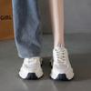 Thick Soles High Height Summer Women's Shoes with Round Toe Straps Sneakers Retro Breathable Mesh Casual Shoes Zapatillas Mujer