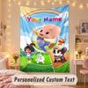 Custom Personalized Tapestry,Cleo & Cuquín Print Custom Name Text Wall Art Hanging for Bedroom