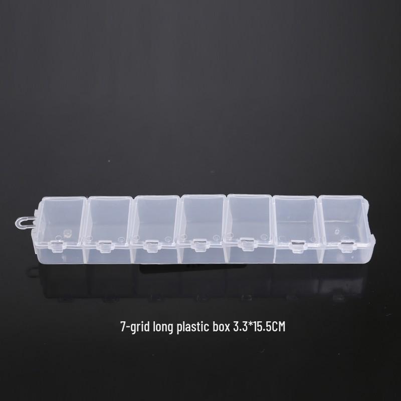 Multi-Size Transparent DIY Jewelry Storage Box Set