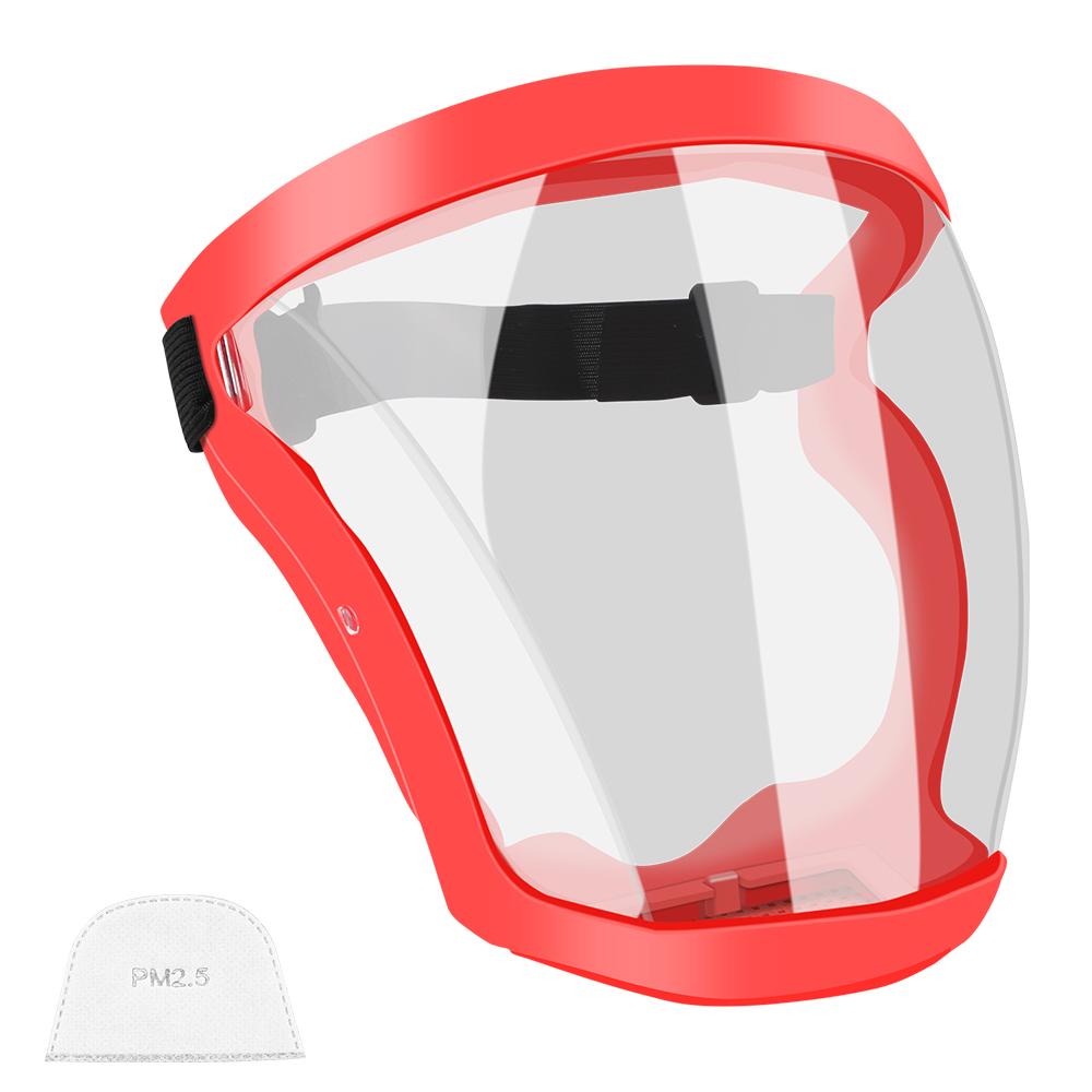Küchenwerkzeug mit Filtern Motorrad Fahrrad Radfahren Staubmaske Gesichtsschutz Gesichtsschutz Vollgesichtsschutz Ölspritzschutzmaske