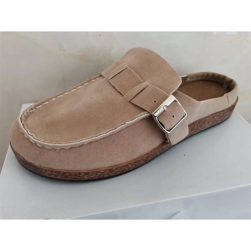 

Casual lazy women s shoes, retro wish leather shoes women s autumn women s shoes new shoes flat single shoes, children 44