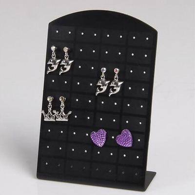 Charming Plastic Rack Organizer Holder Stand Display Earrings Holder Earrings Jewelry Display Stand