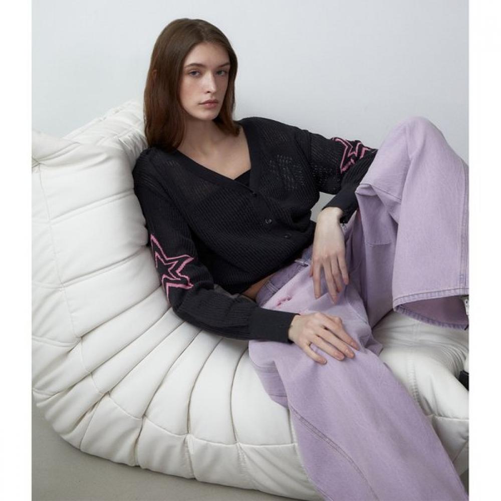 EGOIST 2way Mesh Knit Cardigan  Es2kg363 