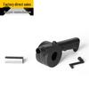 Manual Hand-Crank Barbecue Blower and Starter Tool