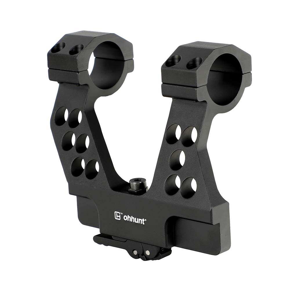 ohhunt 25.4mm30mm Side Mount Scope Rings with Quick Detach