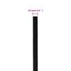 Work Rope Black 10 mm 25 m Polyester