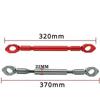 Motorcycle Expansion Bracket Adjustable Handle Expansion Stand Rod Horizontal Bar Motorbike Extension Rod for Motorbike Scooter