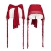 See Through Hip-hop Scarf Streetwear Waistband Jeans Pants Decor Jazz Dance Scarf
