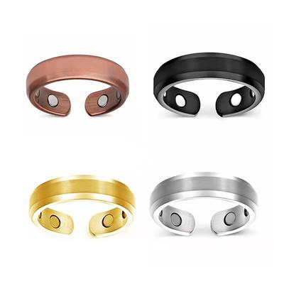 Magnet Ring Rose Gold Creative Jewelry Open Ring