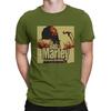 Herren T-Shirt Keep On Skanking Musik Vintage 100% Baumwolle T-Shirt Kurzarm B-Bob Marley Musik T-Shirt Rundhals Oberteile Geschenkidee