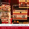 Chinese Style Bamboo Basket: 2025 New Year's Candy Gift Box
