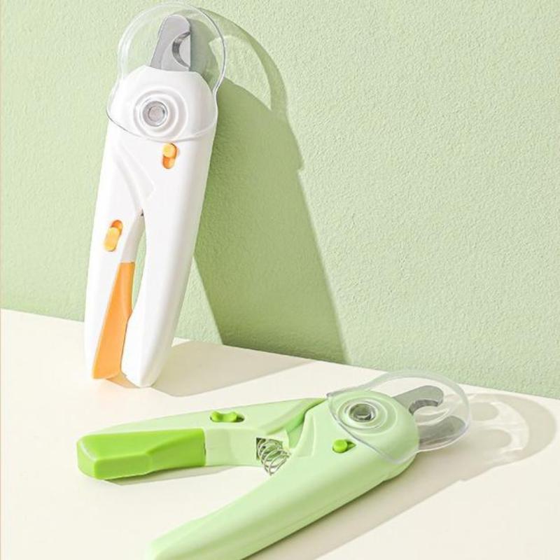 Pet Nail Clipper With File LED Cat Nail Clipper Pet Cat Dog Manicure Paws Grooming Tool Electric Trimmer Pet Cleaning Supplies