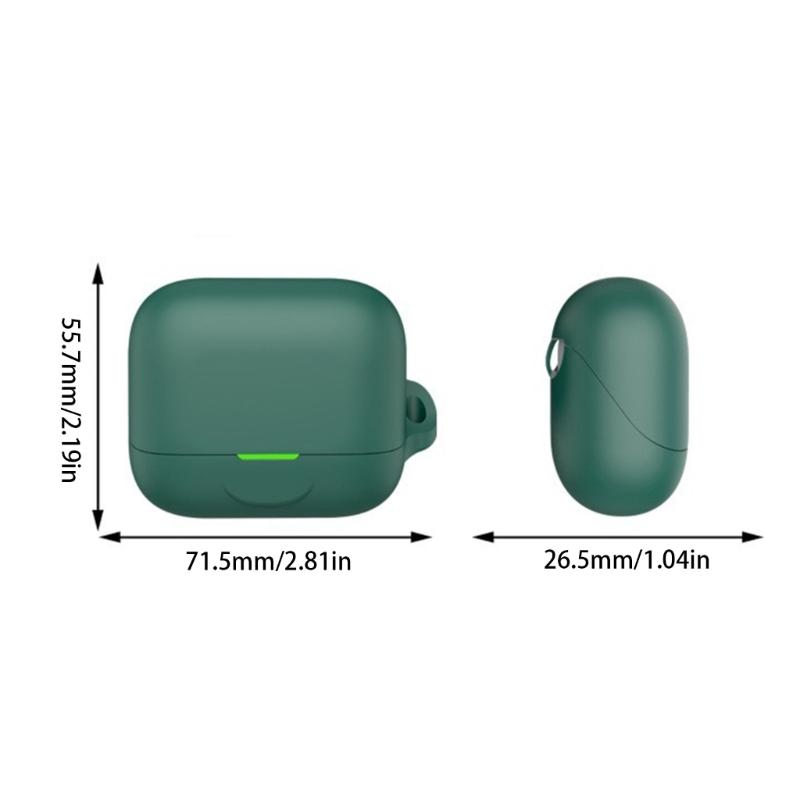 Soft Liquid Silicone Protective Cover For Air 4+ Wireless+ Full Body Protections And Anti Slip Grip