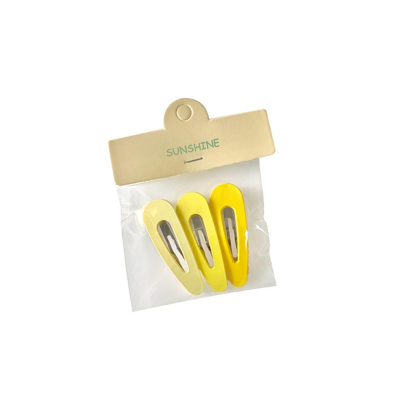 3pc Fashion Cute Bright Color BB Hairpin Hair Side Clips for Girls Women Kids Childs Ladies Gift Party Hair Accessories