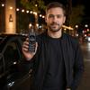 Alcolimetro Portatile, Testatore Digitale di Alcol con Display LCD e 5 Boccagli, Ricaricabile tramite USB-C, Compatto Essenziale per l'Auto e per Casa