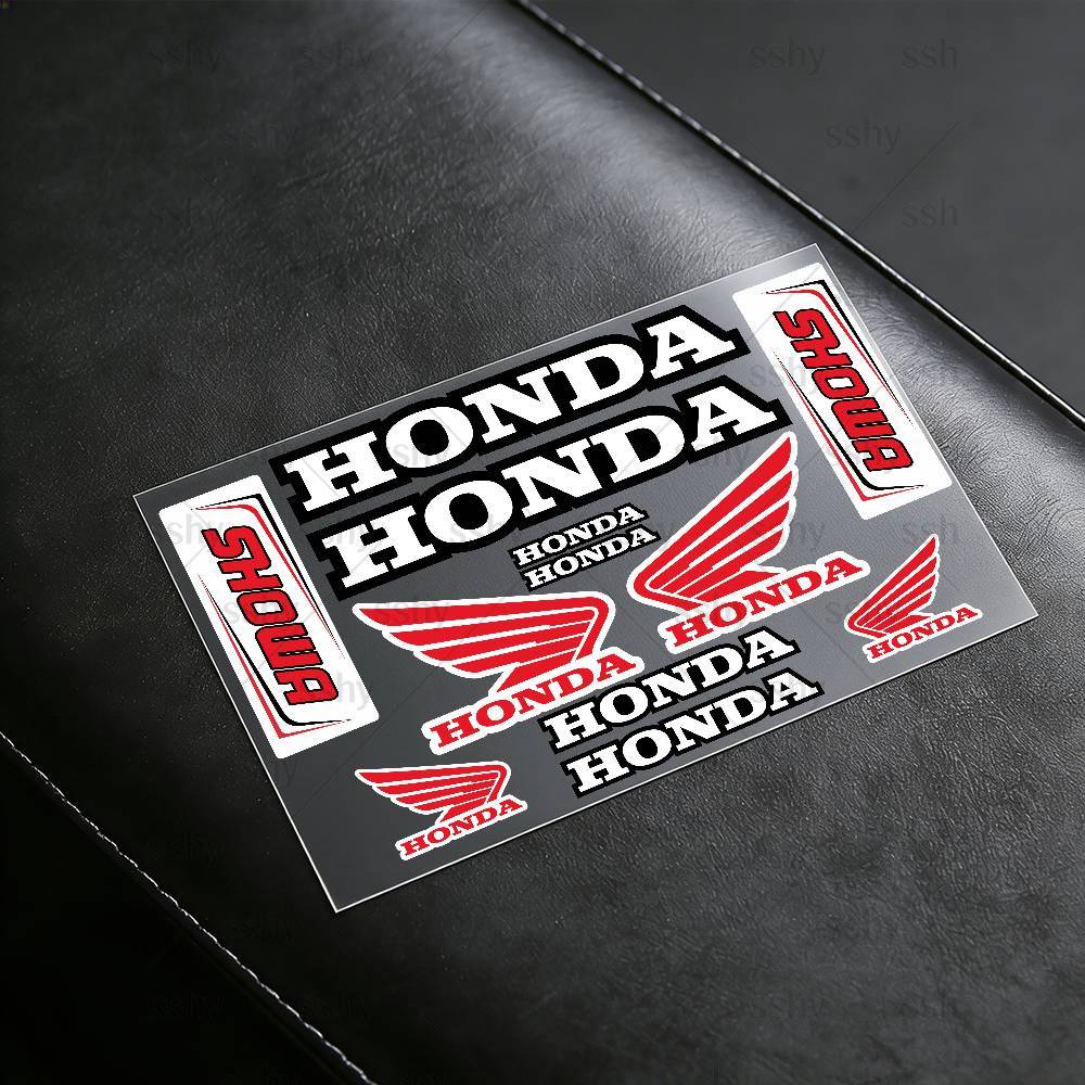 For HONDA Stickers Moto Sticker Auto Body Bumper Windows Motorcycle Laptop Walls Vinyl Decal Car Tuning Accessories4RE