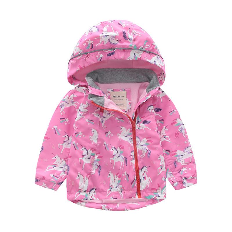 Children's Velvet Ski Jacket – Windproof, Hooded Fleece for Spring & Autumn, Trendy Design for Kids
