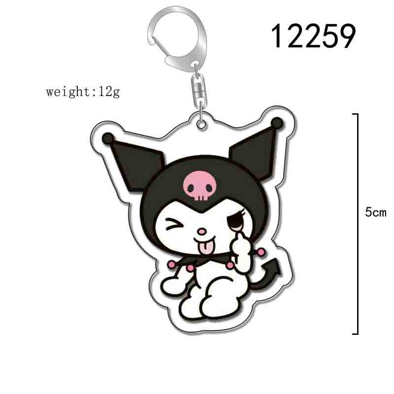Cute Pink Cat Sanrio Acrylic Keychain & Car Ornament 5cm