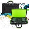 Portable DJ Equipment Storage Bag Multifunctional Compartments Shockproof Carrying Case Suitable for Controllers 