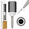 Ceramic Thermal Hair Brush for Styling with Ionization 53