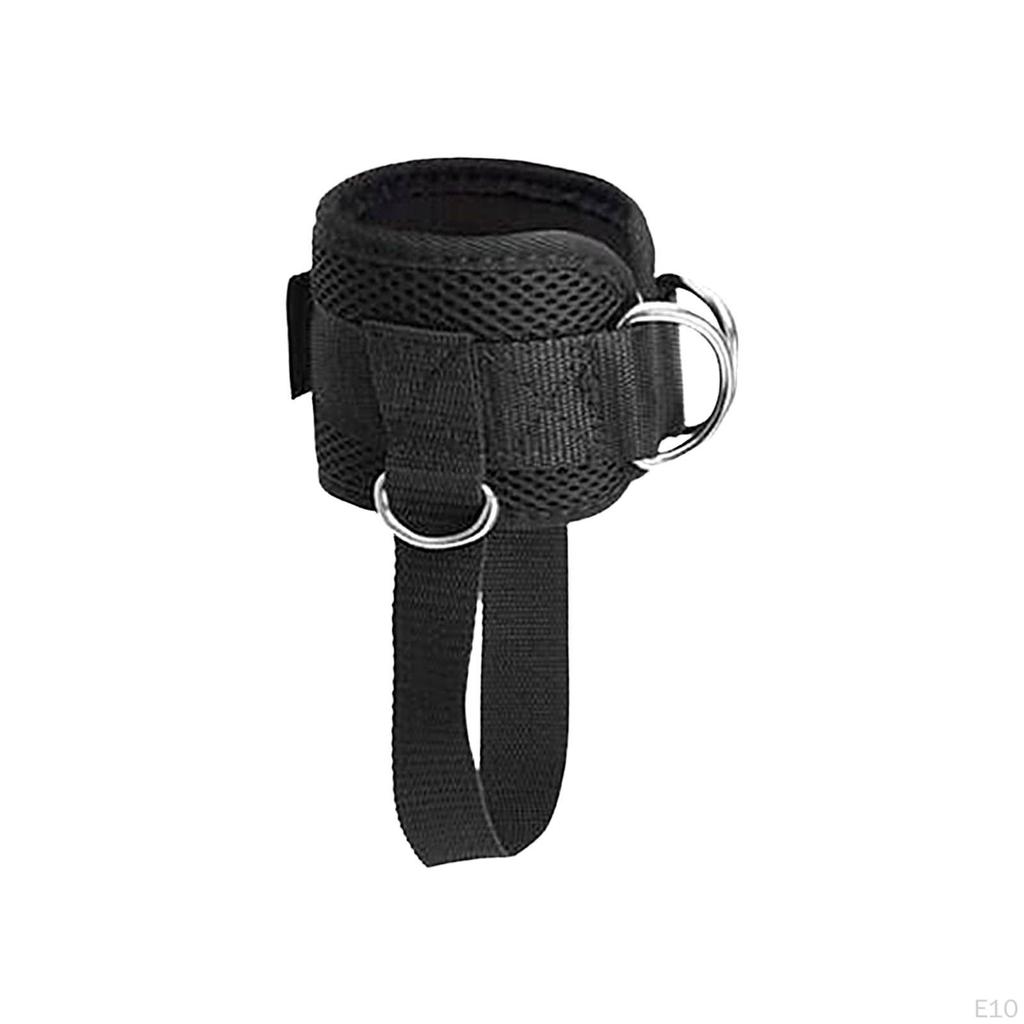 1 Pair Ankle Strap for Cable Machines, Gym Workout Kickback Cuffs, Leg Glute Attachment Straps