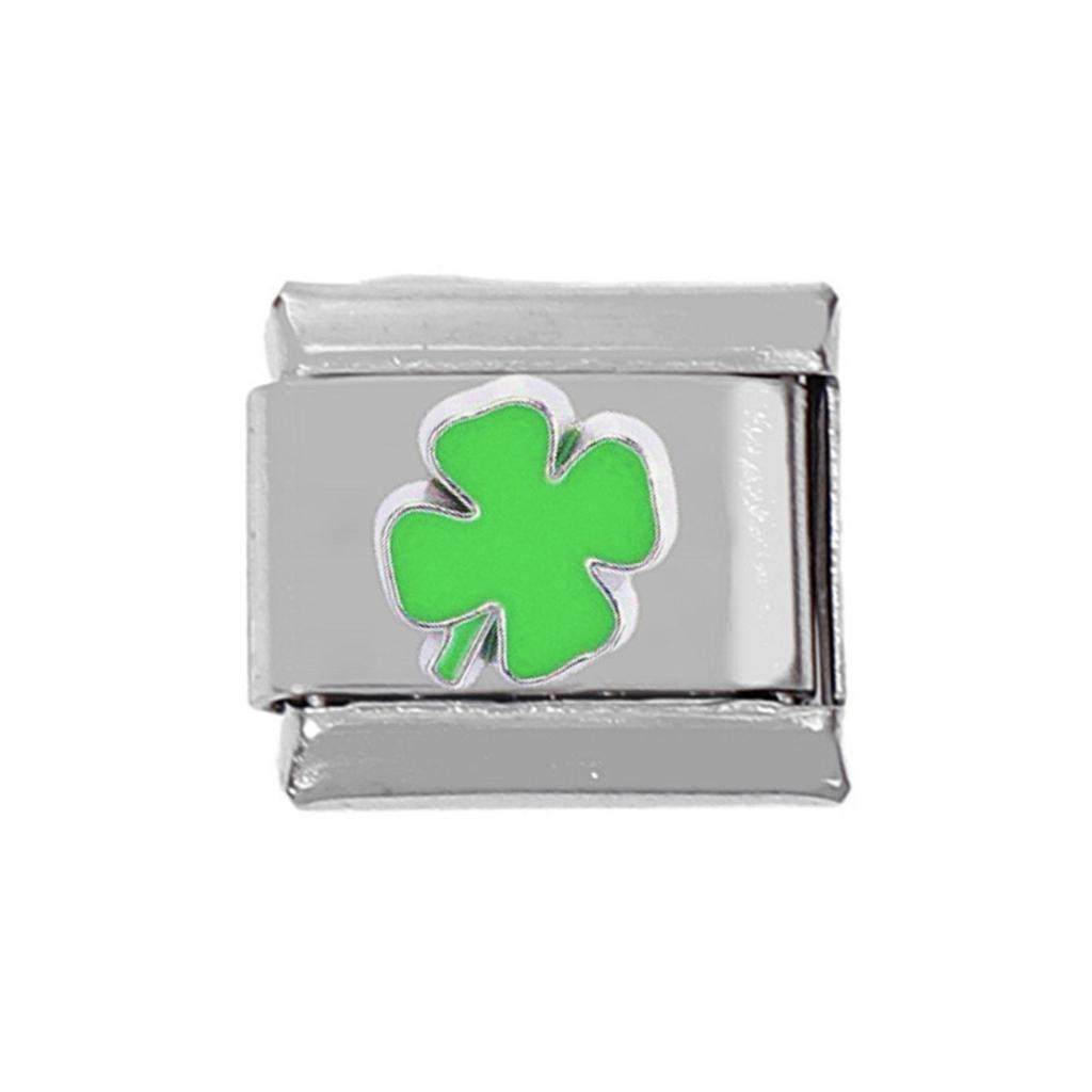 DIY Flower Italian Charm Links Fit 9mm Bracelet Accessary Stainless Steel Bracelet Making Jewelry Supplies Flower Module