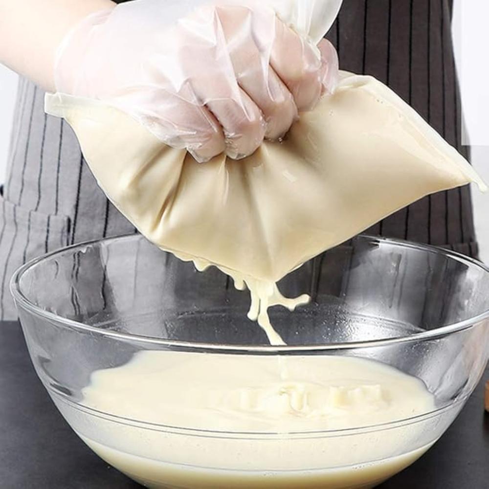 1-30Pcs Soy Milk Filter Bag Yogurt Nylon Filter Bag 100 Mesh Food Grade Nut Milk Coffee Tea Beer Filtration Strainer Mesh