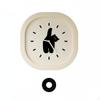 Wall Clock Cute Design Minimalist Cat Home Decor for Kids, Living Room, Bedroom, Nursery