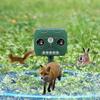 1 Pack Solar Animal Repellent Outdoor Cat Deterrent with Motion Sensor & Flash Light, 2 In 1 Deer Repellent Device for Backyard