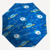 1PC Space Rockets Umbrella-8-Rib Reinforced, Automatic Open, Lightweight & Durable, Fashion Accessory for Outdoor-D377