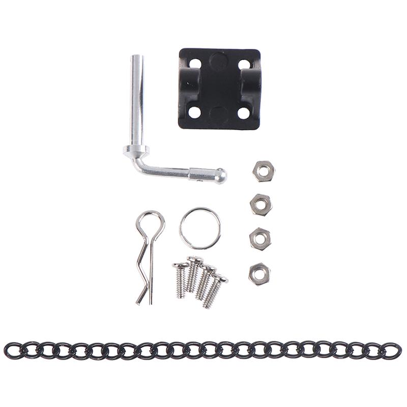 Rc Car Metal Tow Shackle Trailer Hook For 1/10 Rc Crawler Axial Scx10 90046