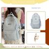 Schoolbag simple schoolbag female Korean version Japanese style casual star printing backpack junior high school high school college student class 