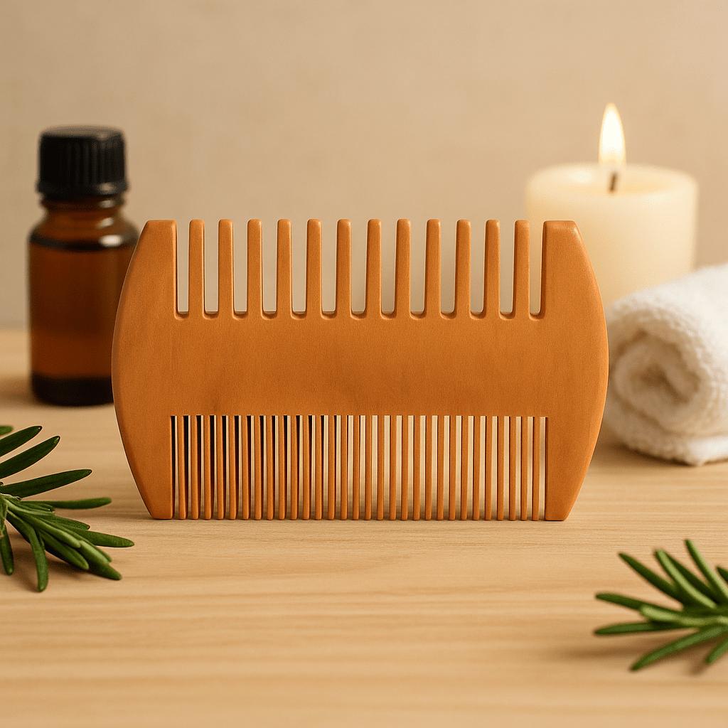 Beard Comb Double-Sided Wooden