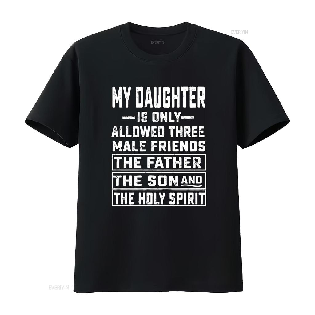 Fathers Day T shirt Mens Funny for father from daughter Funniest fathers Christian Humor tee vintage Washed Soft Stretched