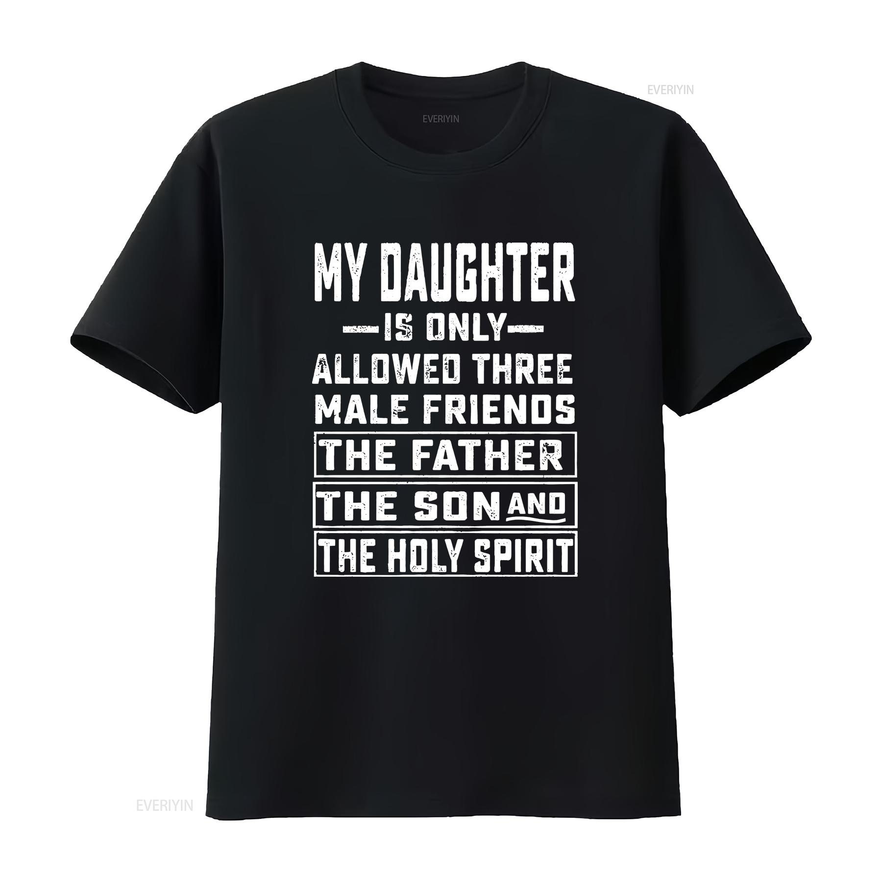 

Fathers Day T shirt Mens Funny for father from daughter Funniest fathers Christian Humor tee vintage Washed Soft Stretched 4XL