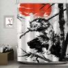 Inosuke Hashibira Shower Curtain - Water-Repellent And Leak-Resistant, Mold And Mildew Resistant For
