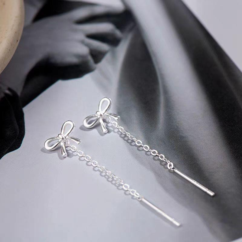 2025 Diamant Schneeflocken Ohrfaden Ohrringe: Elegante, vielseitige Damenmode